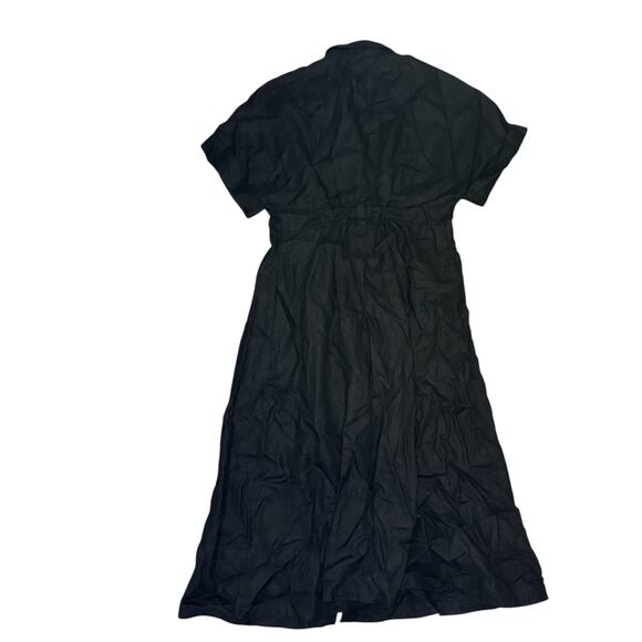 NWT Madewell Pleated Midi Shirtdress in 100%
Linen Size XL - Picture 6 of 8